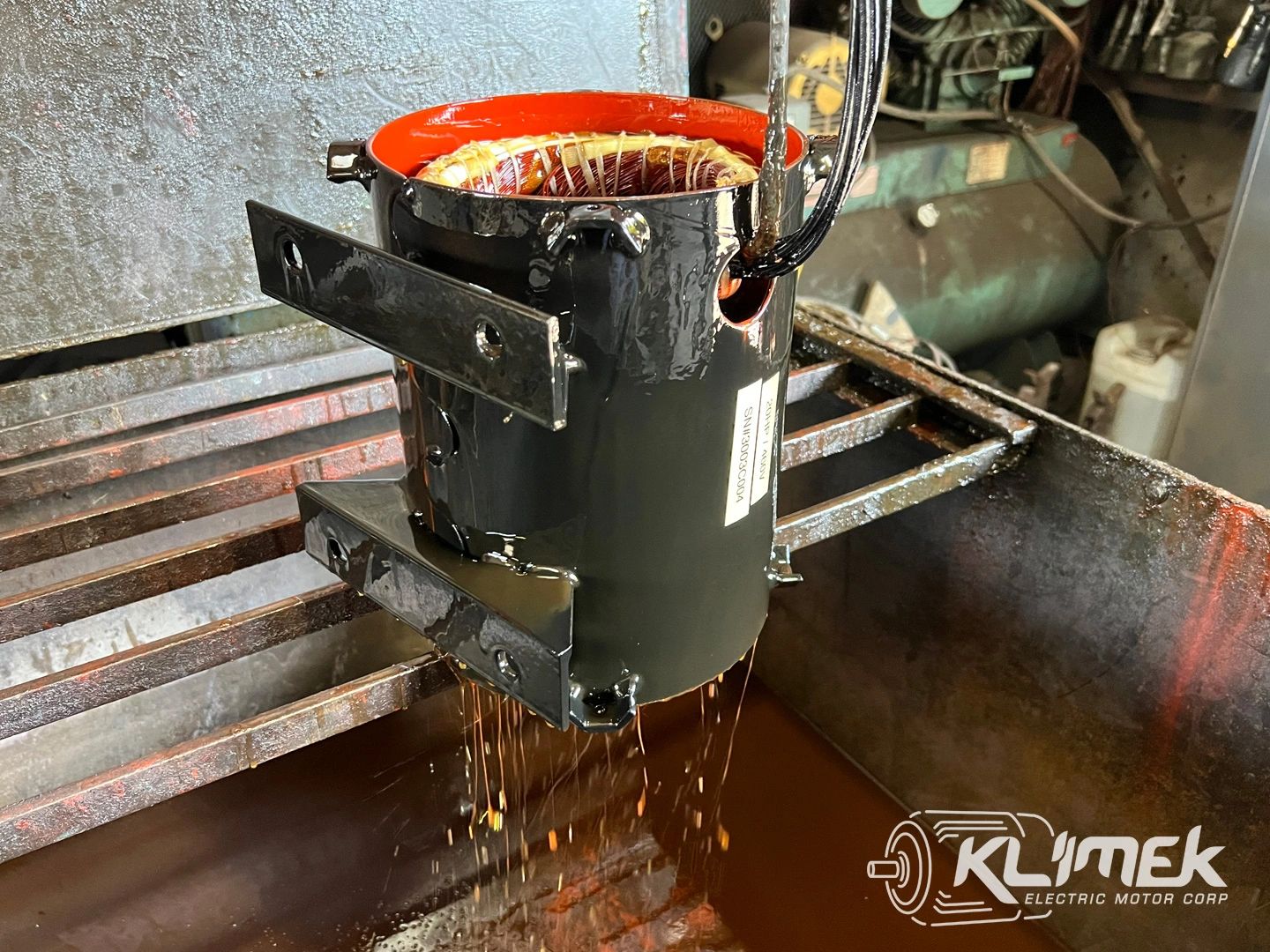Klimek Electric Motor technical equipment and work