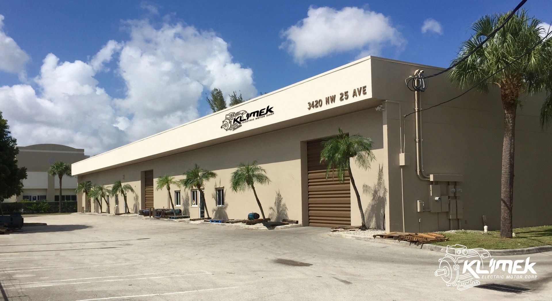 Klimek Electric Motor facility in Florida