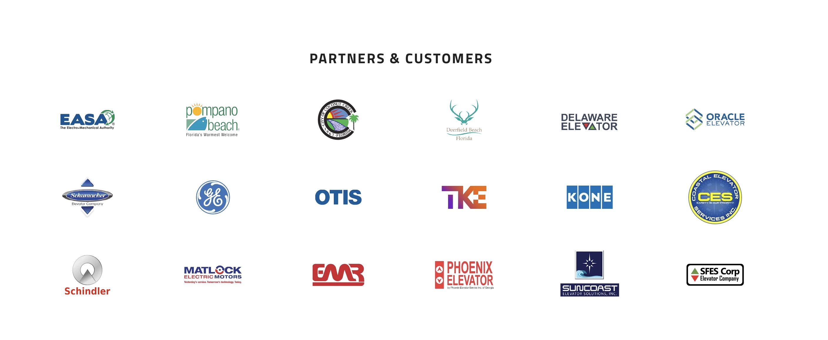 Organizations represented in Klimek customer and industry materials